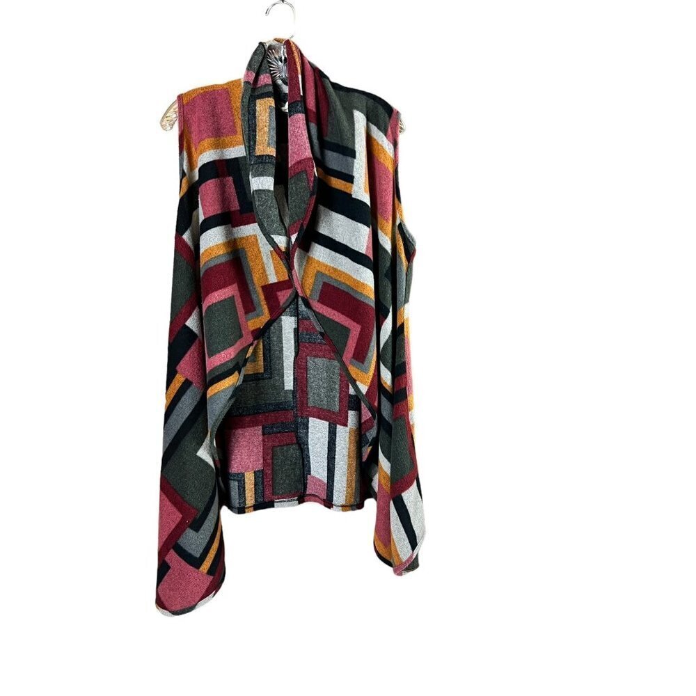 143 Story Women's Sleeveless Open Cardigan Wrap